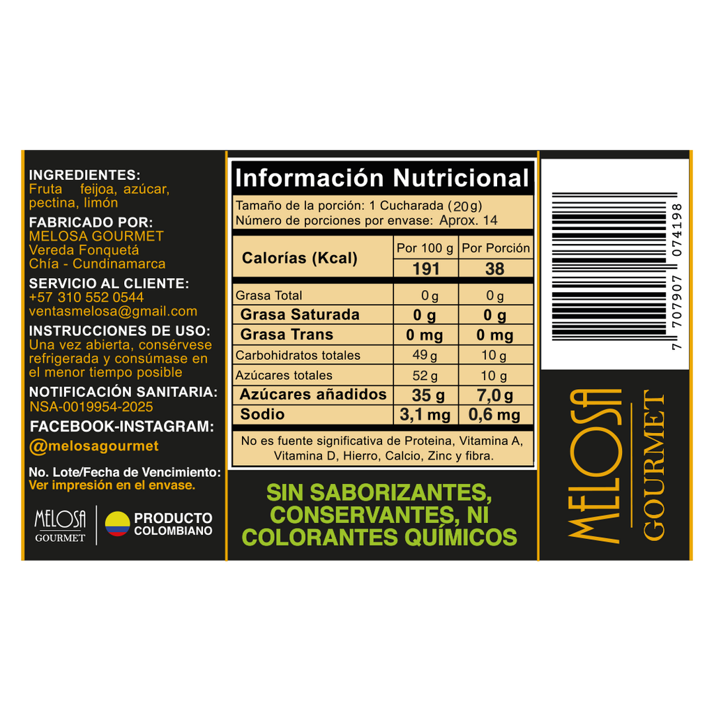 Mermelada de Feijoa 270 gr.