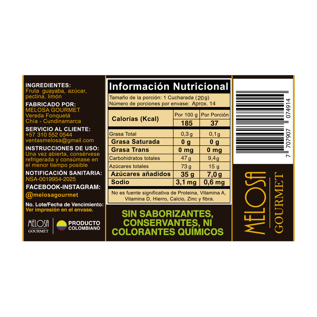 Mermelada de Guayaba 270 gr.
