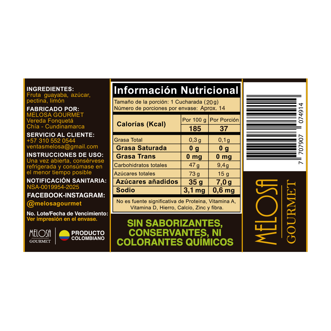 Mermelada de Guayaba 270 gr.