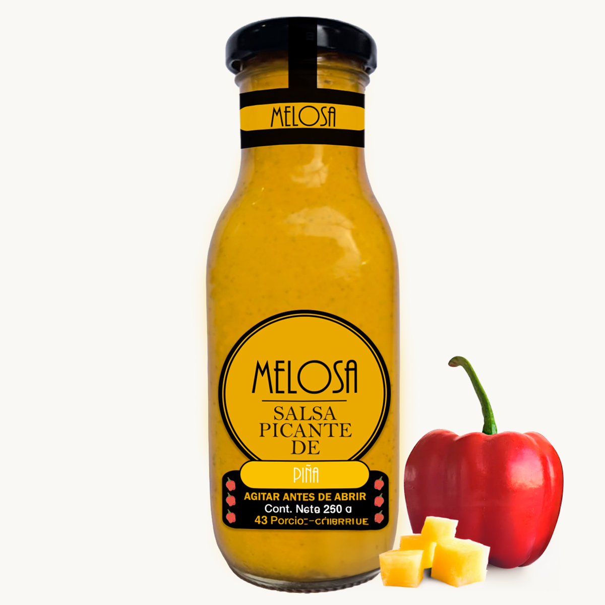 Salsa Picante de Piña 250 gr