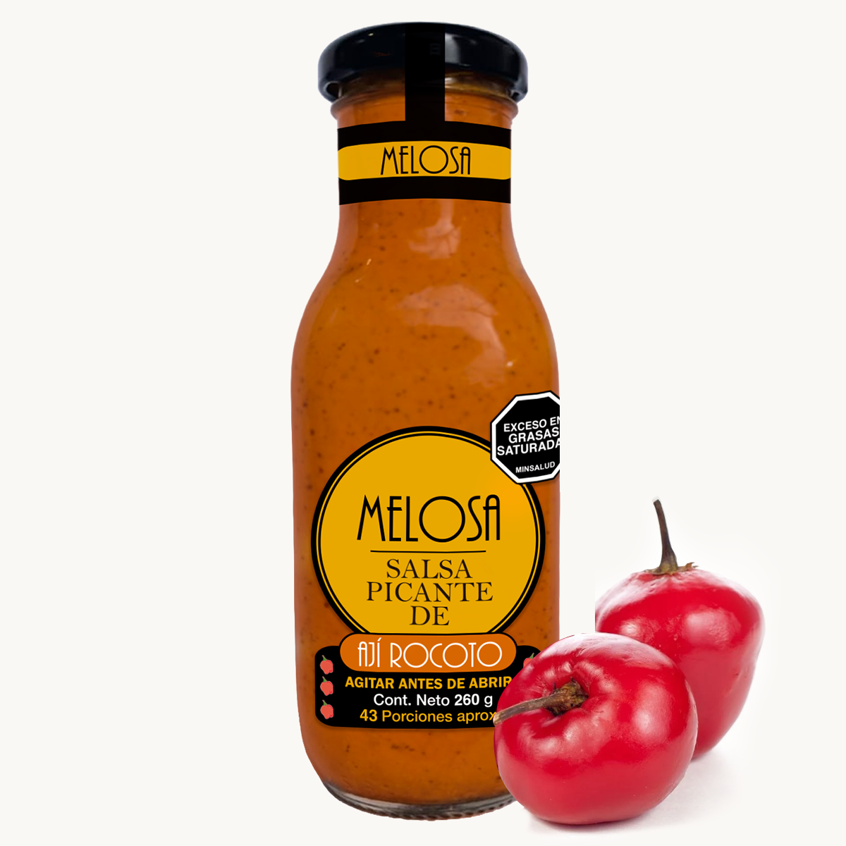 Salsa Picante de Ají Rocoto 260 gr.